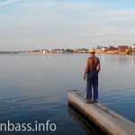 Рыбак на Белосарайке